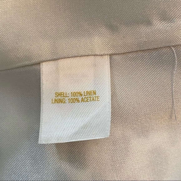 Vintage Linen Animal Print Mobwife Ruffled Kate Spade Classic Sheath Dress SZ XS - Picture 10 of 10